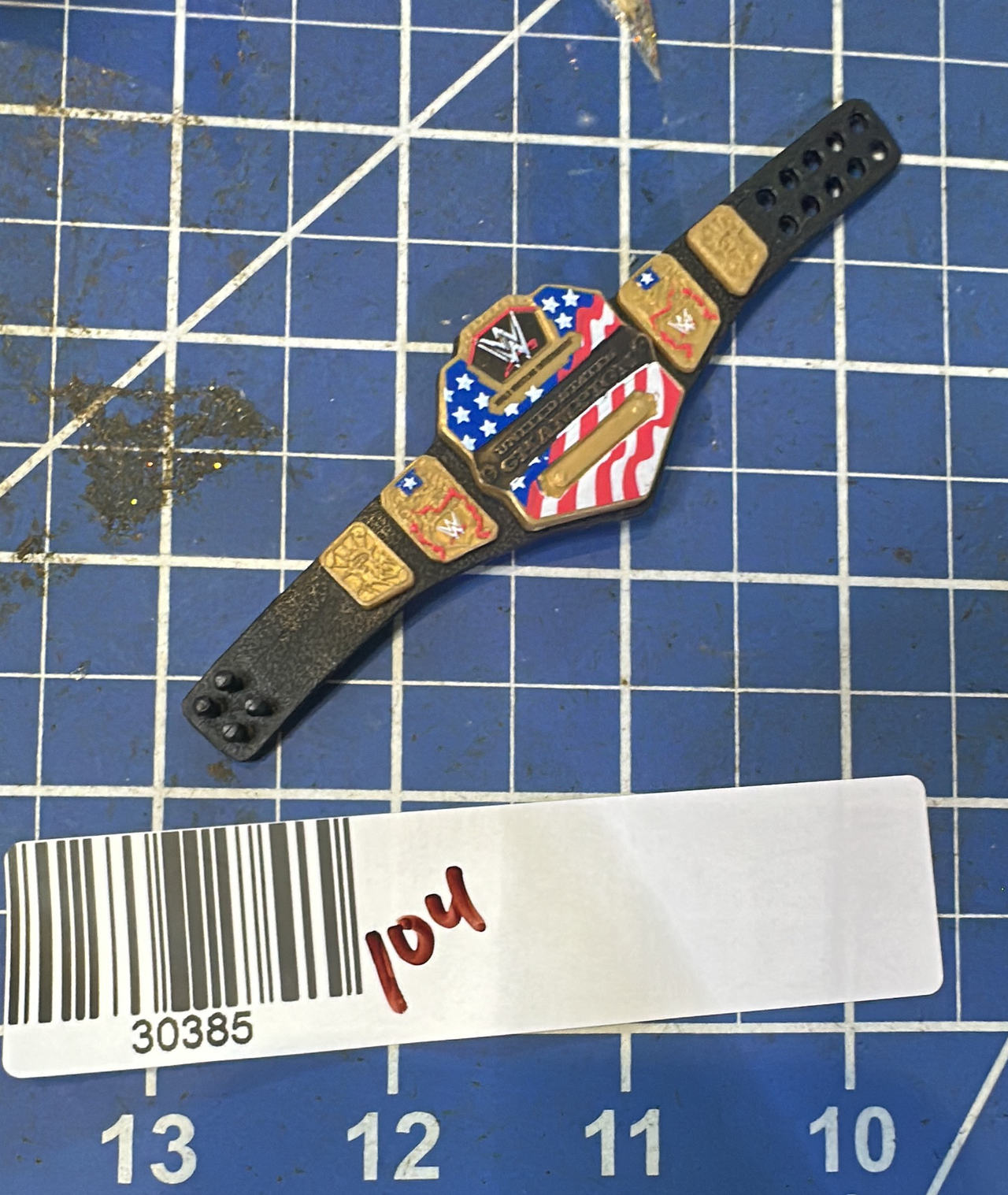 Mattel WWE United States Championship Action Figure Belt