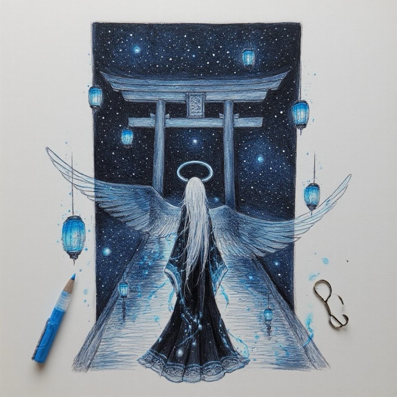 Angel Canvas Print