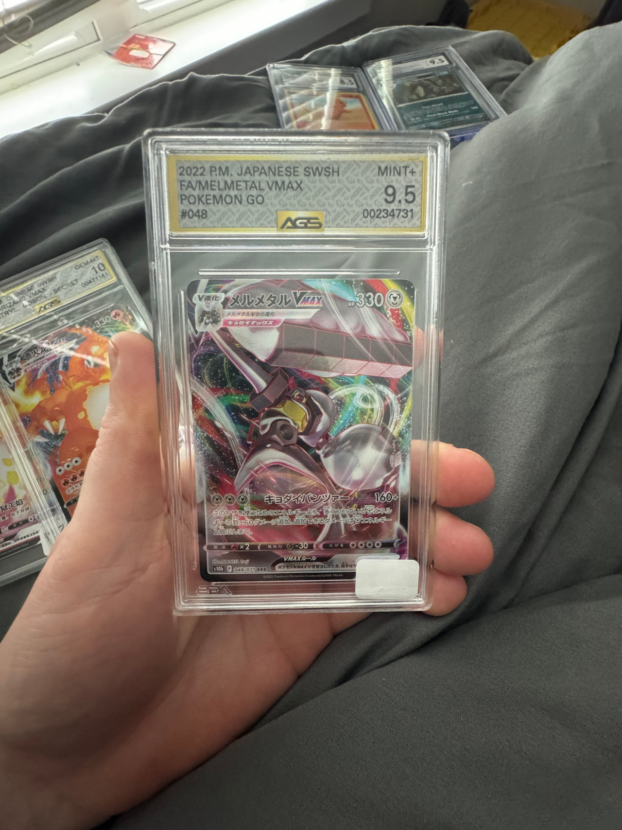 Melmetal VMAX 048/071 Pokemon GO Japanese AGS 9.5