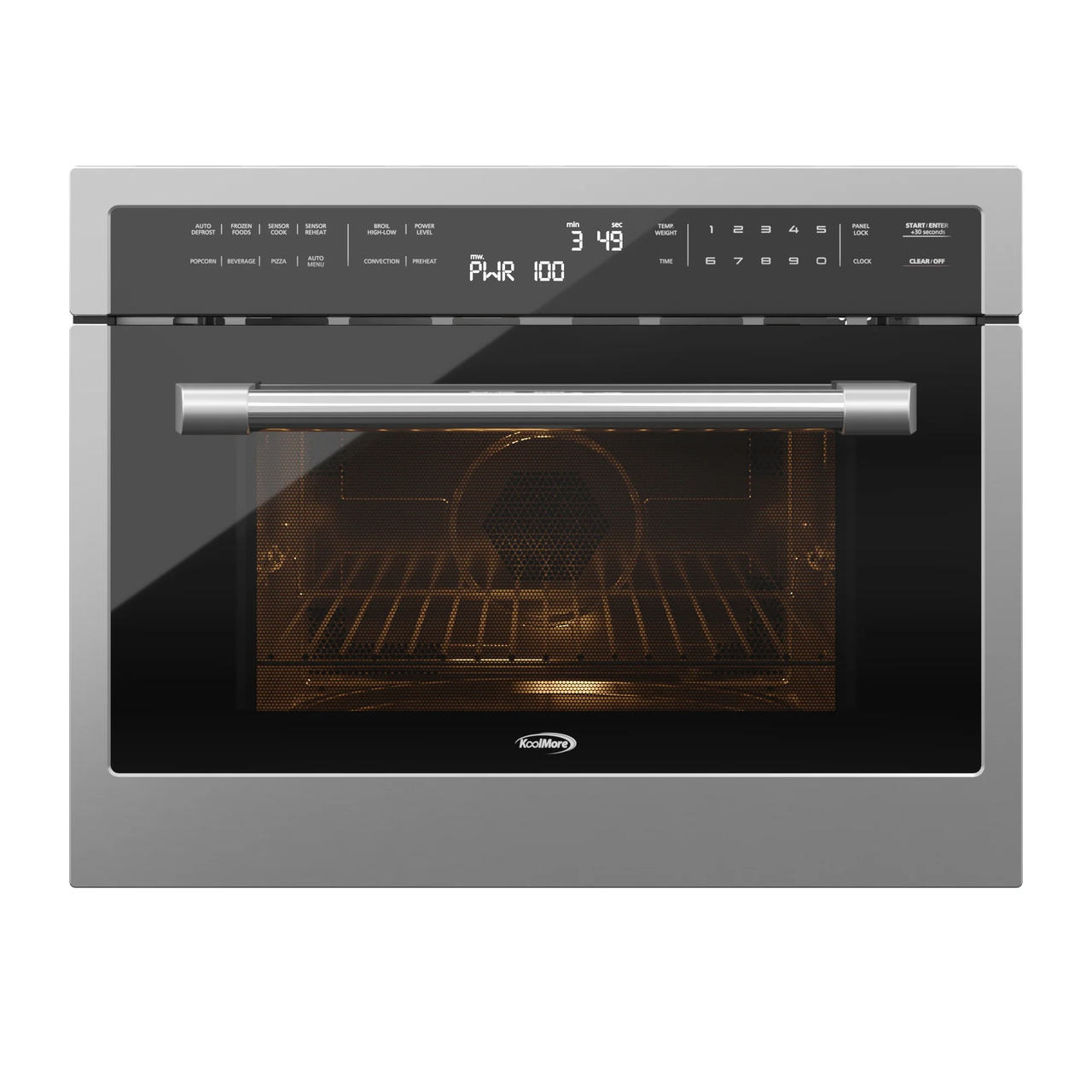 KoolMore 24" Built-in Microwave Oven with Convection and Broil