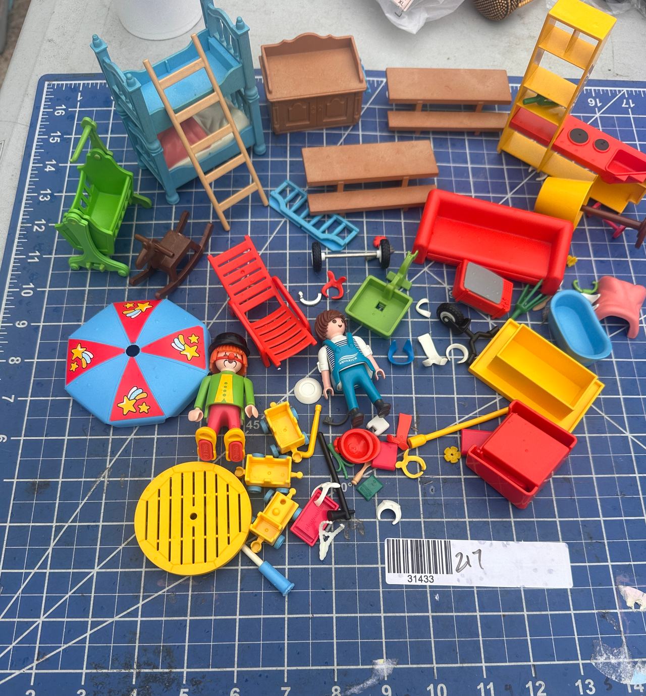 Playmobile Figures, Furniture accessories bundle retro vintage 217-33