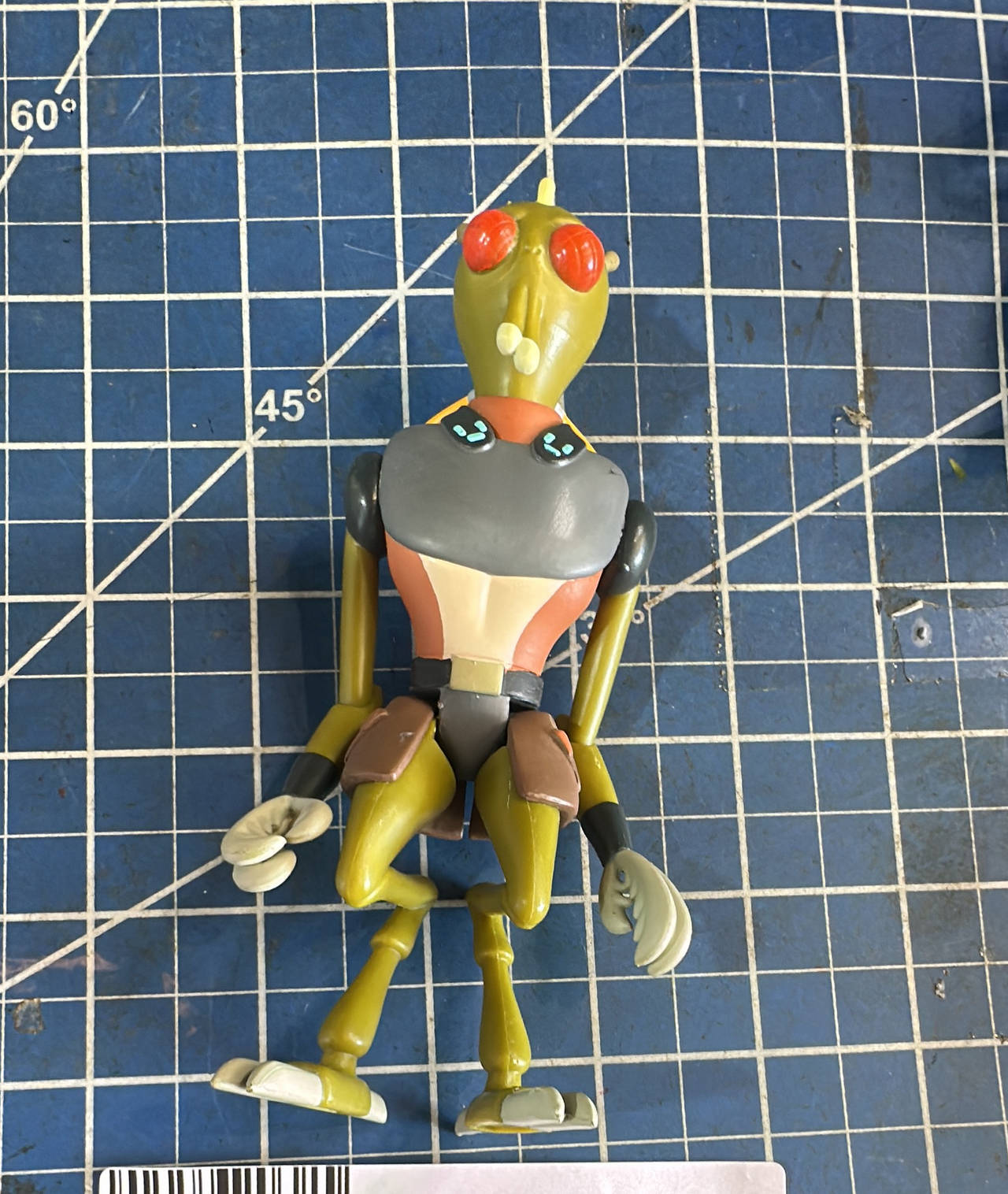 Rick and Morty Krombopulos Michael  retro figure 123