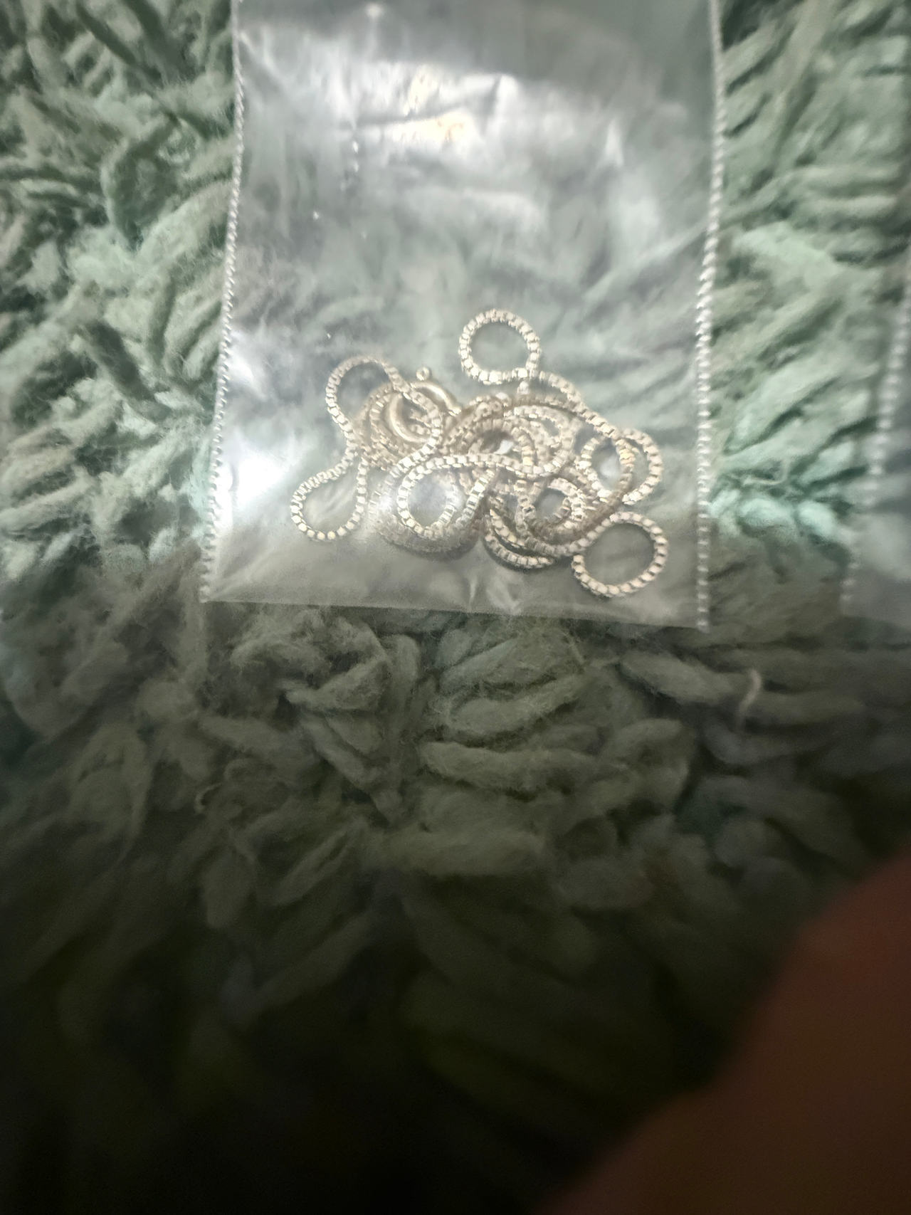 Sterling Silver Box Chain Necklace