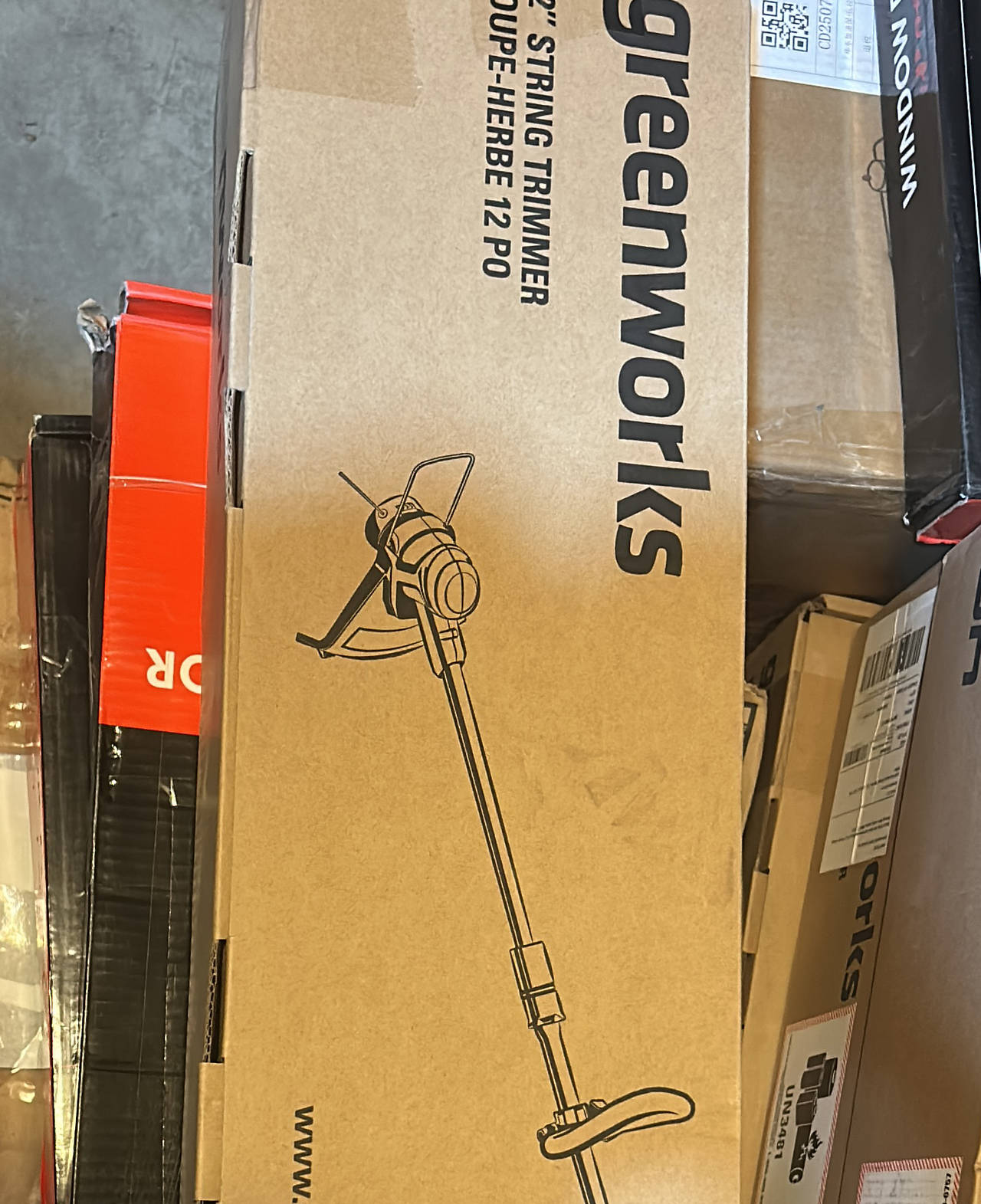 Greenworks 40V 12-Inch Cordless String Trimmer