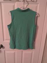 Talbots Sleeveless Quarter-Zip Polo Top - Image 4