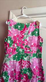 Island Republic Sleeveless Floral Dress with Lace Trim Size 10 - Image 7