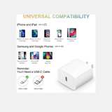 Apple 20W USB-C Power Adapter with USB-C to Lightning Cable - Image 4