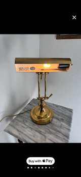 Vintage Brass Piano Desk Lamp - Image 3