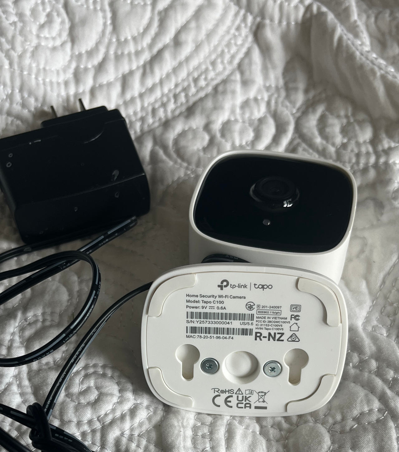 TP-Link Tapo C100 Home Security Wi-Fi Camera