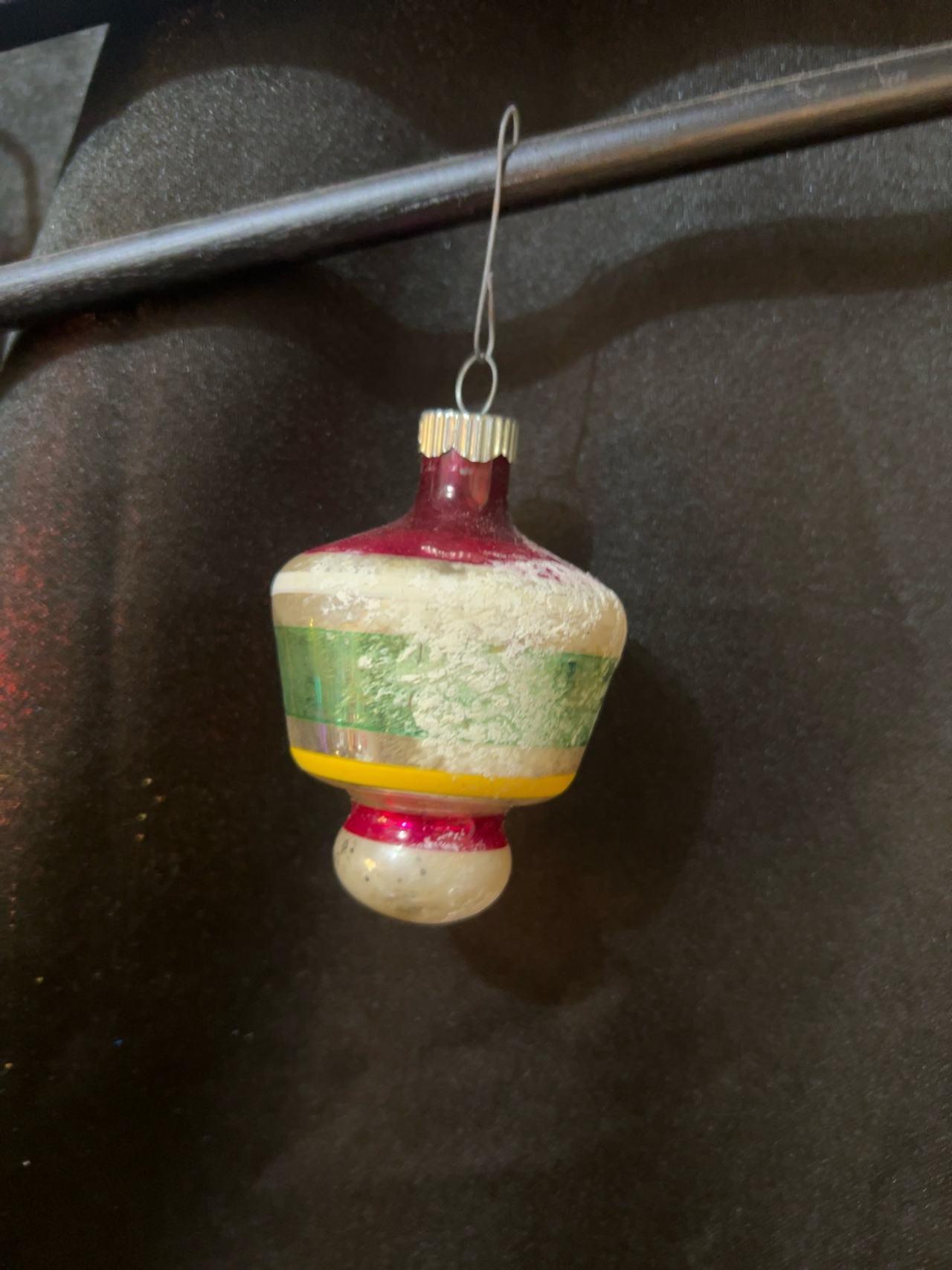 Shiny Brite UFO Christmas Ornament