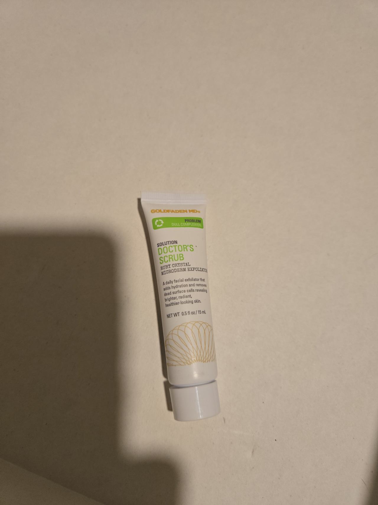 Goldfaden MD Doctor's Scrub Ruby Crystal Microderm Exfoliator 0.5 oz