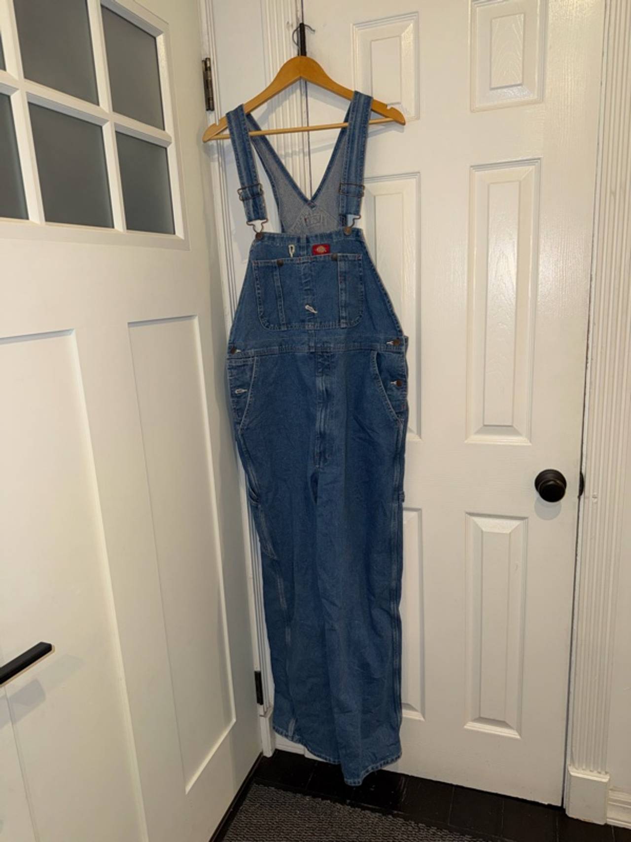 Dickies Blue Denim Bib Overalls 36 x 32
