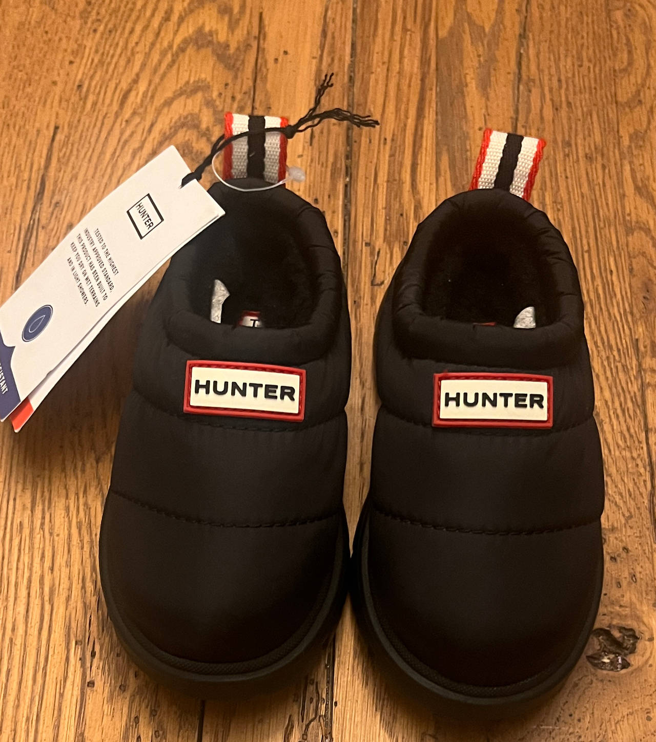 New with Tags Hunter Kids In/Out Insulated Slipper Toddler 8c