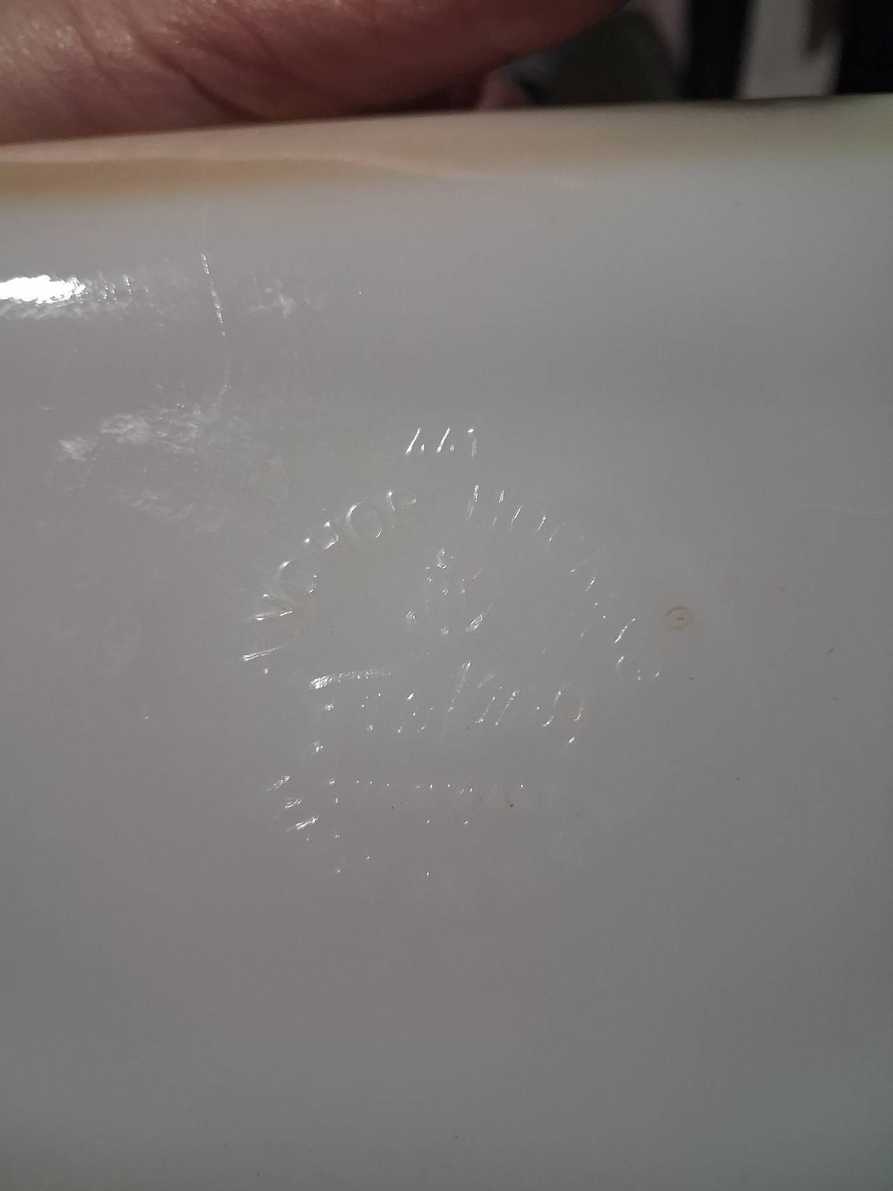 Fire-King Peach Lustre 1.5 Quart Loaf Pan
