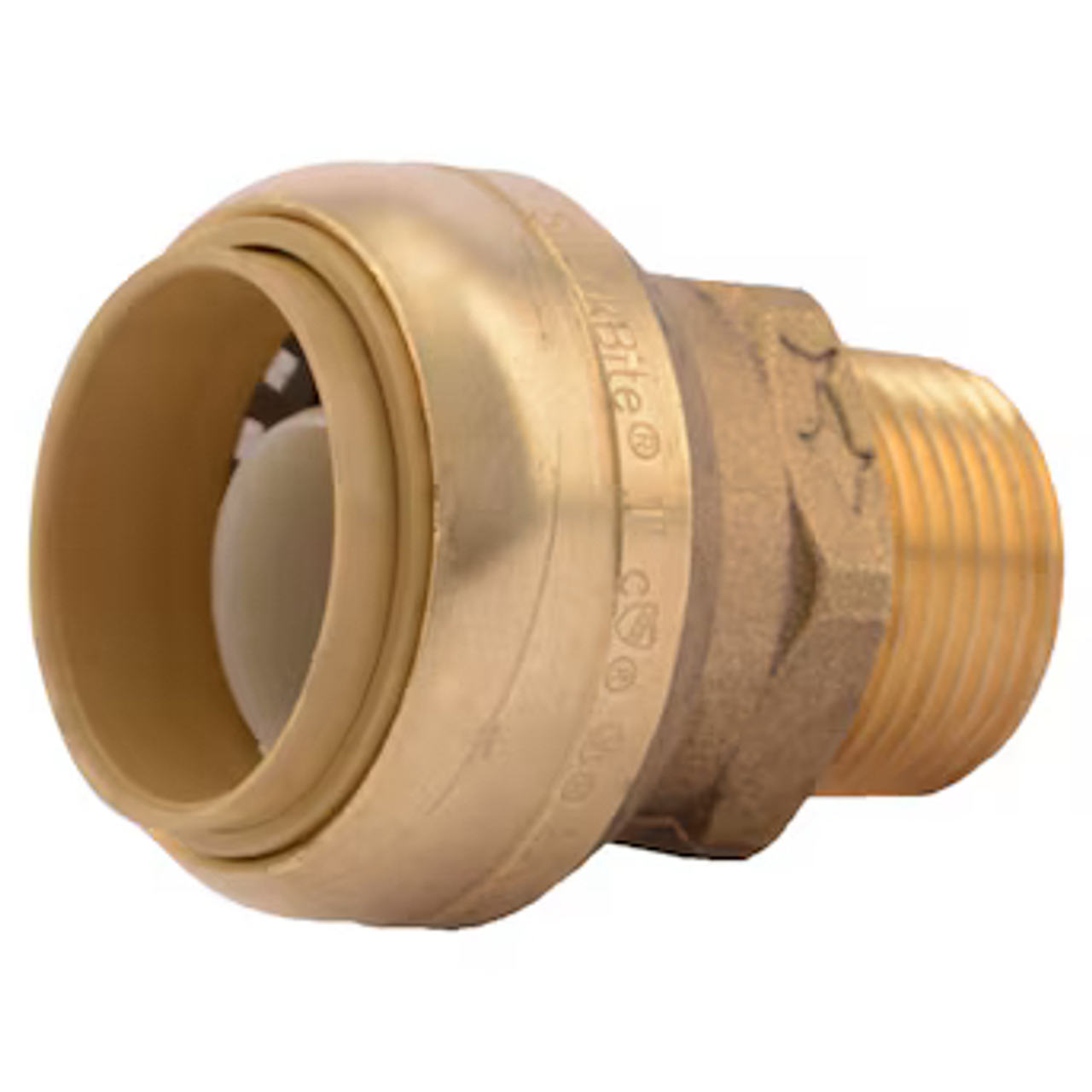 SharkBite 1-in Push-to-Connect x 3/4-in MNPT Male Adapter