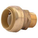 SharkBite 1-in Push-to-Connect x 3/4-in MNPT Male Adapter - Image 1