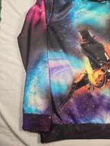 Slash Galaxy Graphic Hoodie Large - Image 5