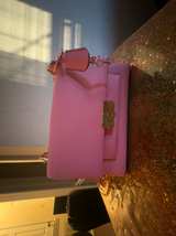 Michael Kors Cece Medium Faux Leather Shoulder Bag Tea Rose - Image 3