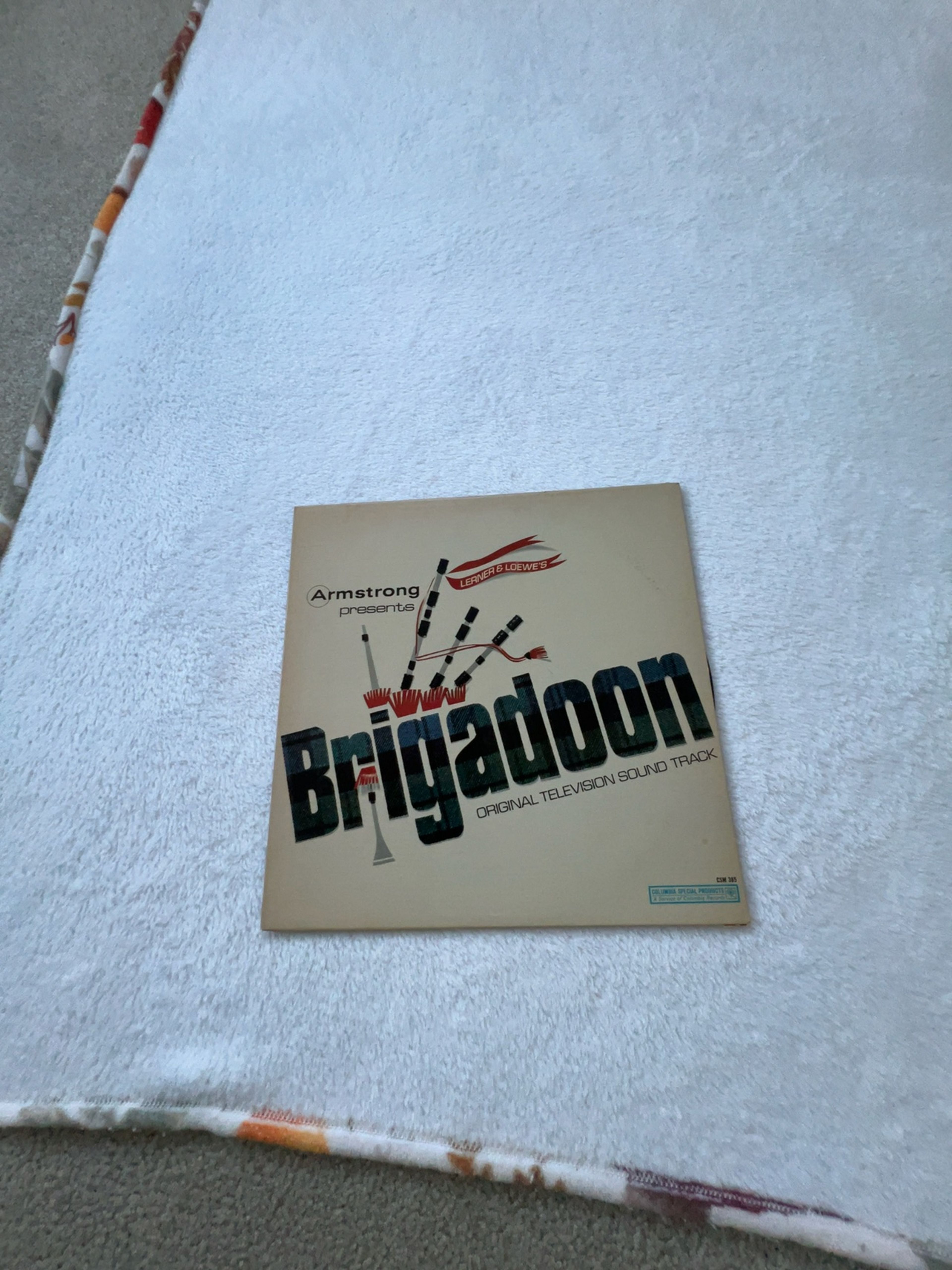 Columbia Brigadoon Original TV Soundtrack Vinyl LP