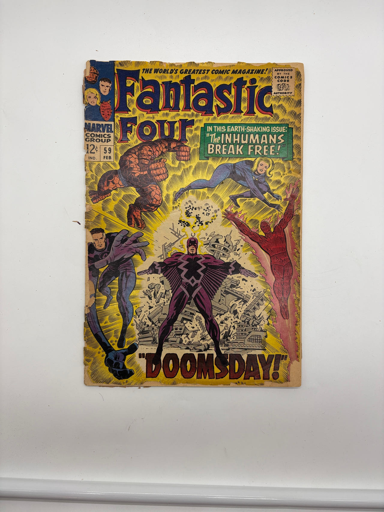 Fantastic Four #59 Dr. Doom 