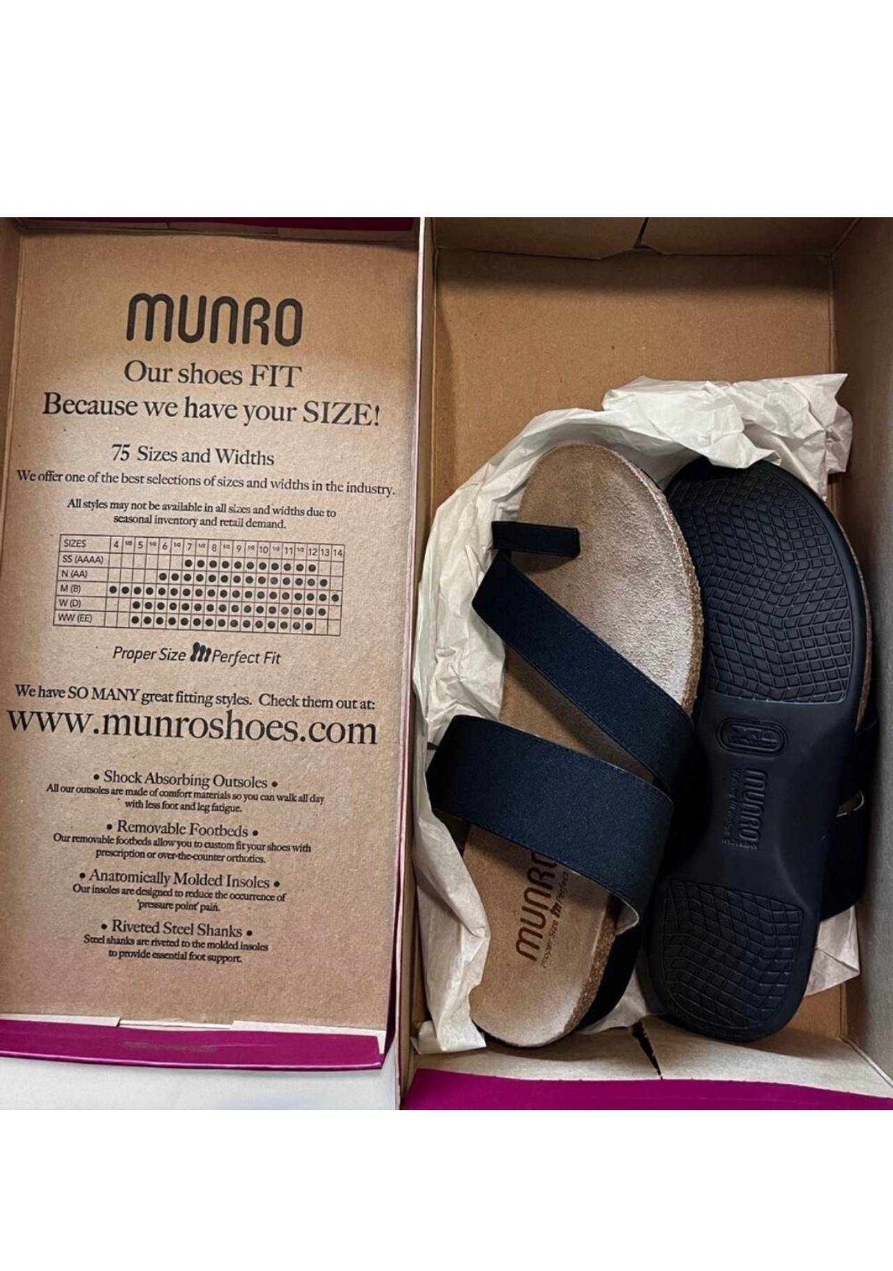 Munro Iia Elastic Sandal