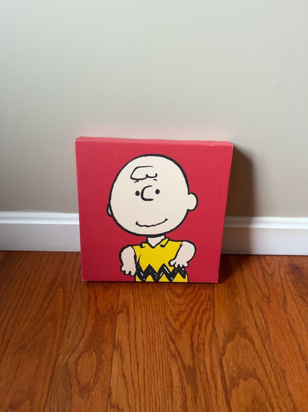 Peanuts Charlie Brown Canvas Print 10" x 10"