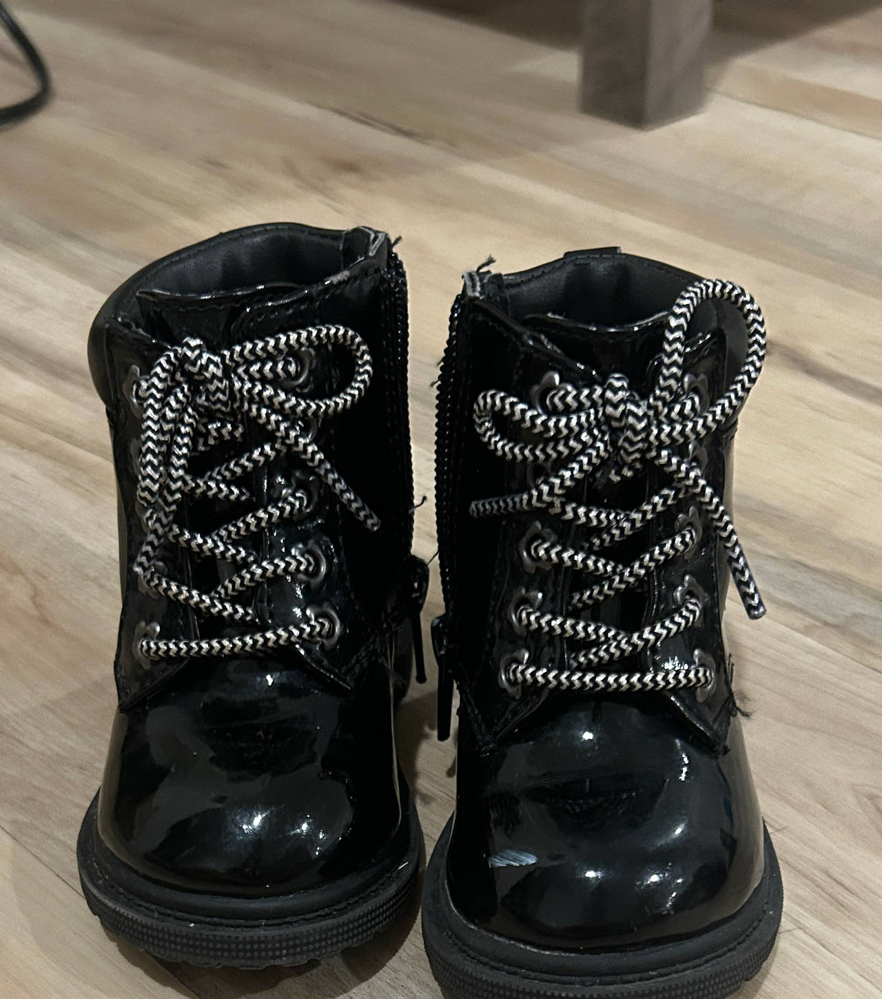Wonder Nation Toddler Girls Combat Boots