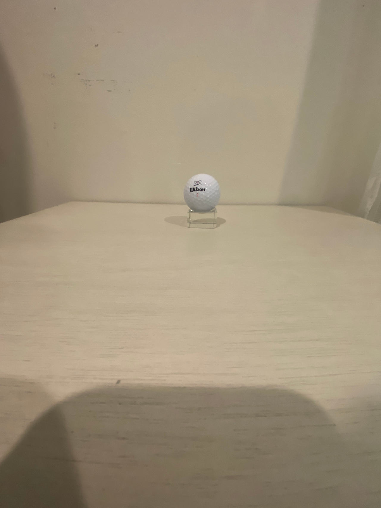 Wilson golf ball WITH golf ball stand