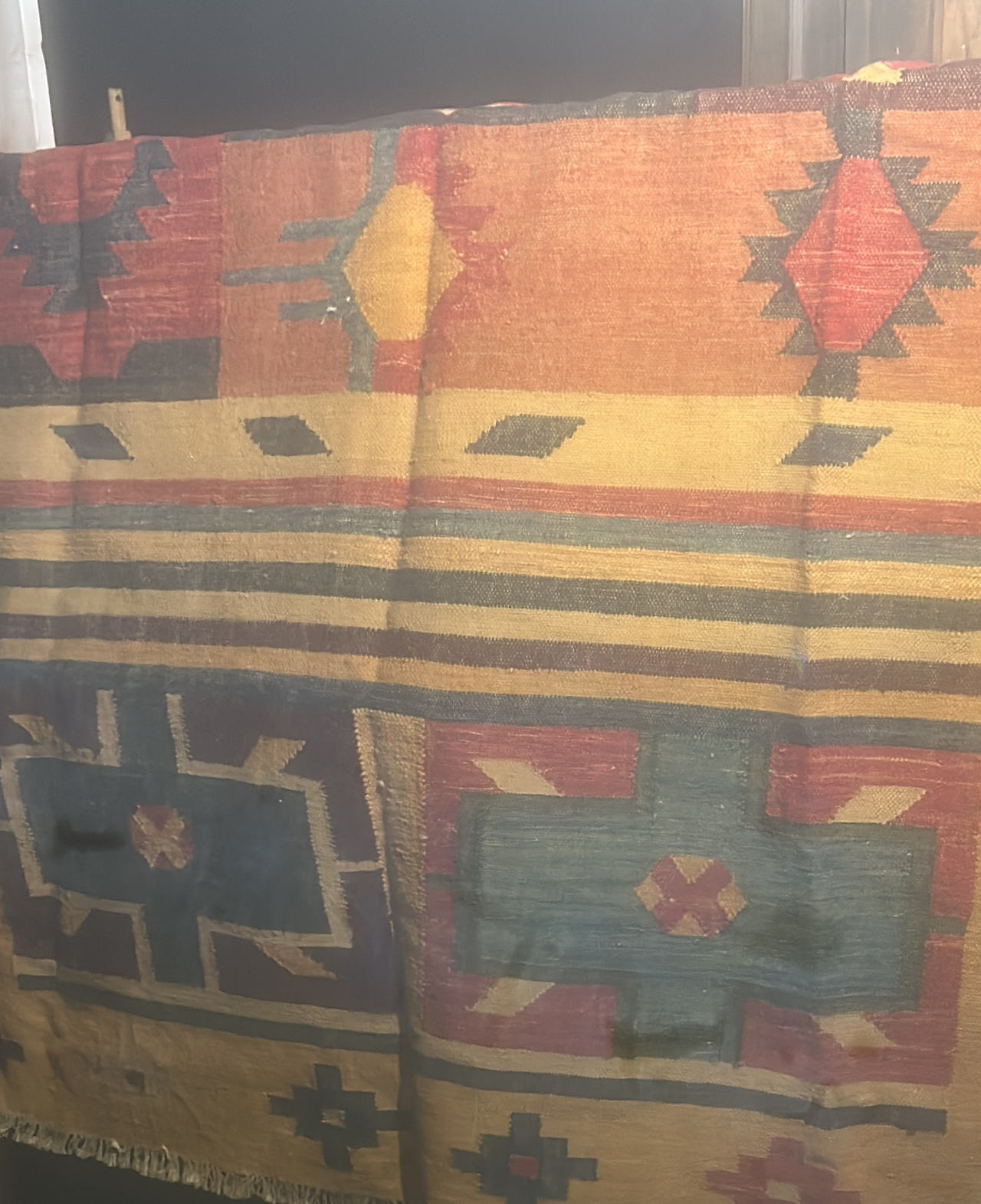 Vintage Tribal Kilim Rug