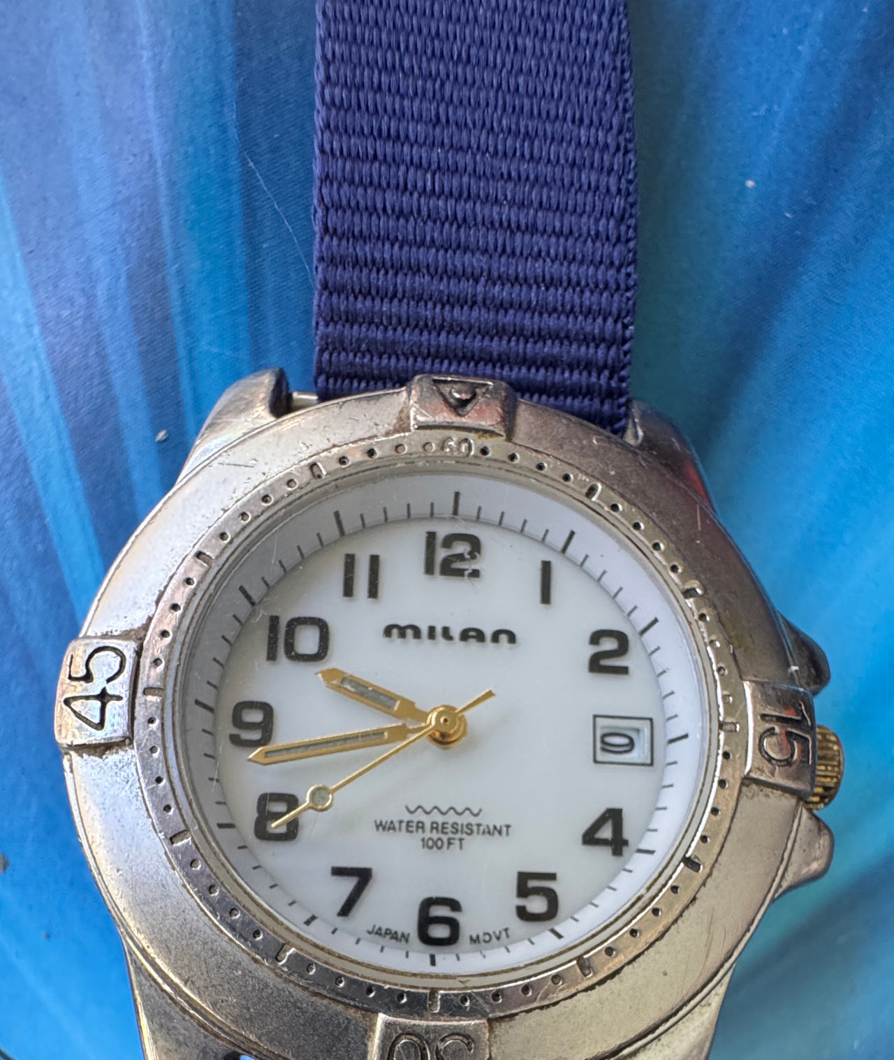 Milan Quartz Water Resistant Watch