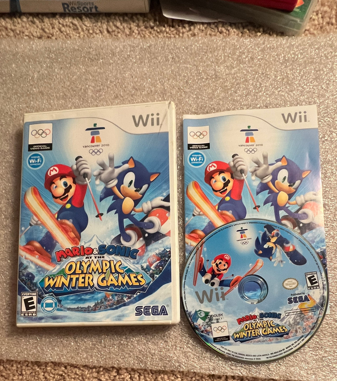 Mario & Sonic at the Olympic Winter Games - Nintendo Wii