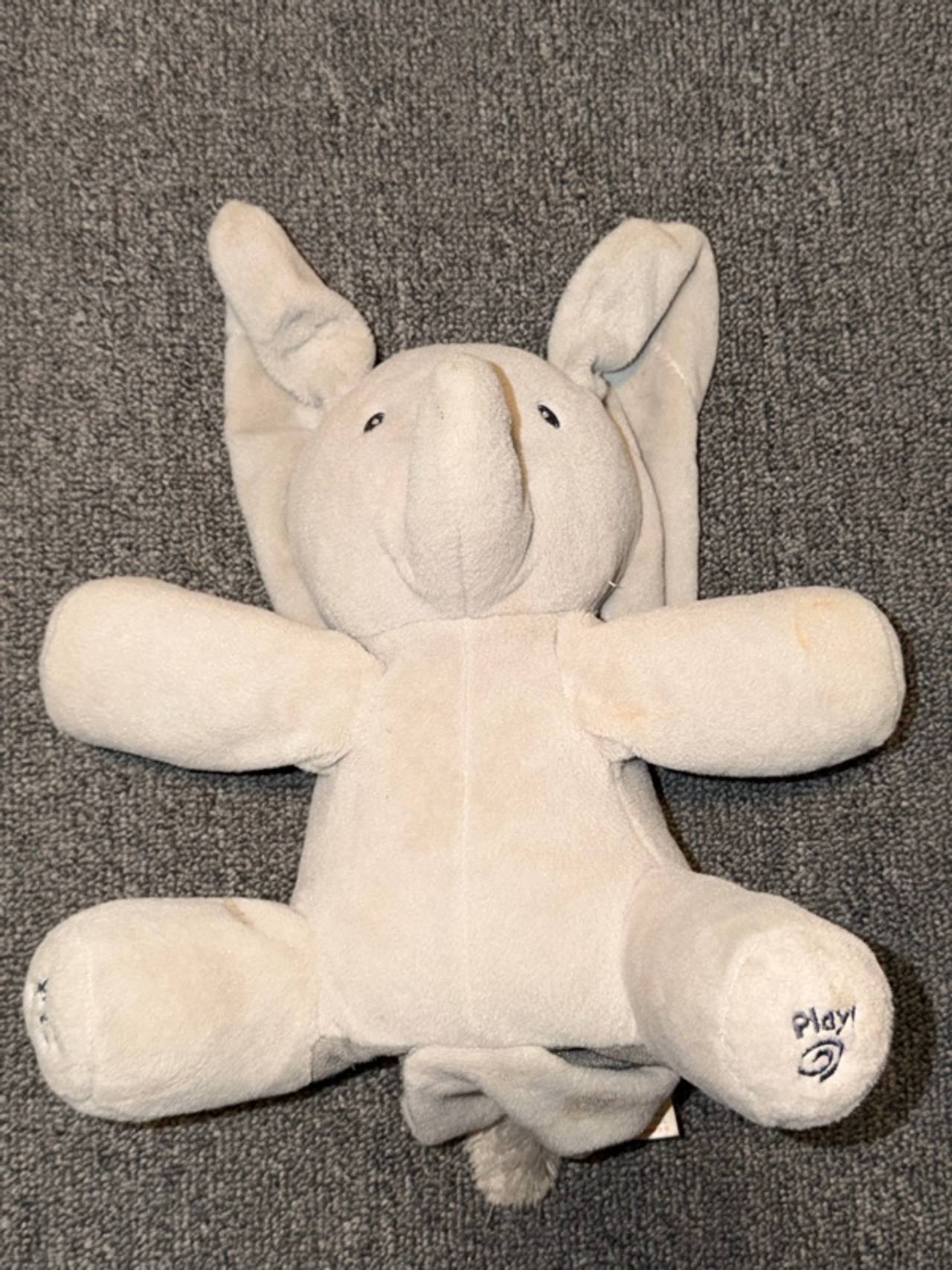 GUND Flappy the Elephant Gray Plush Toy