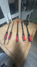 Craftsman 4-Pc Stainless Steel BBQ Grill Accessory Set - Image 2