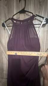 David's Bridal Chiffon Halter Cocktail Dress Size 2 - Image 5