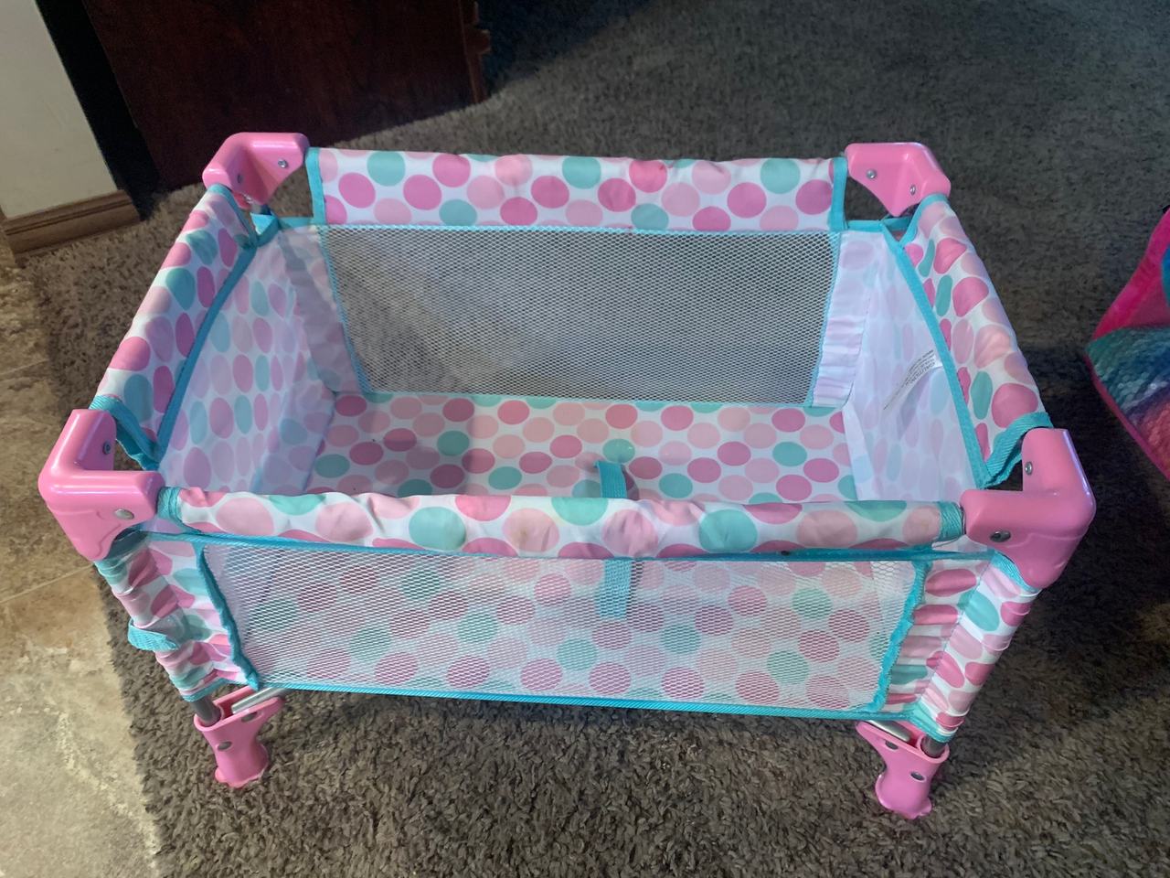 Toy Doll Playpen