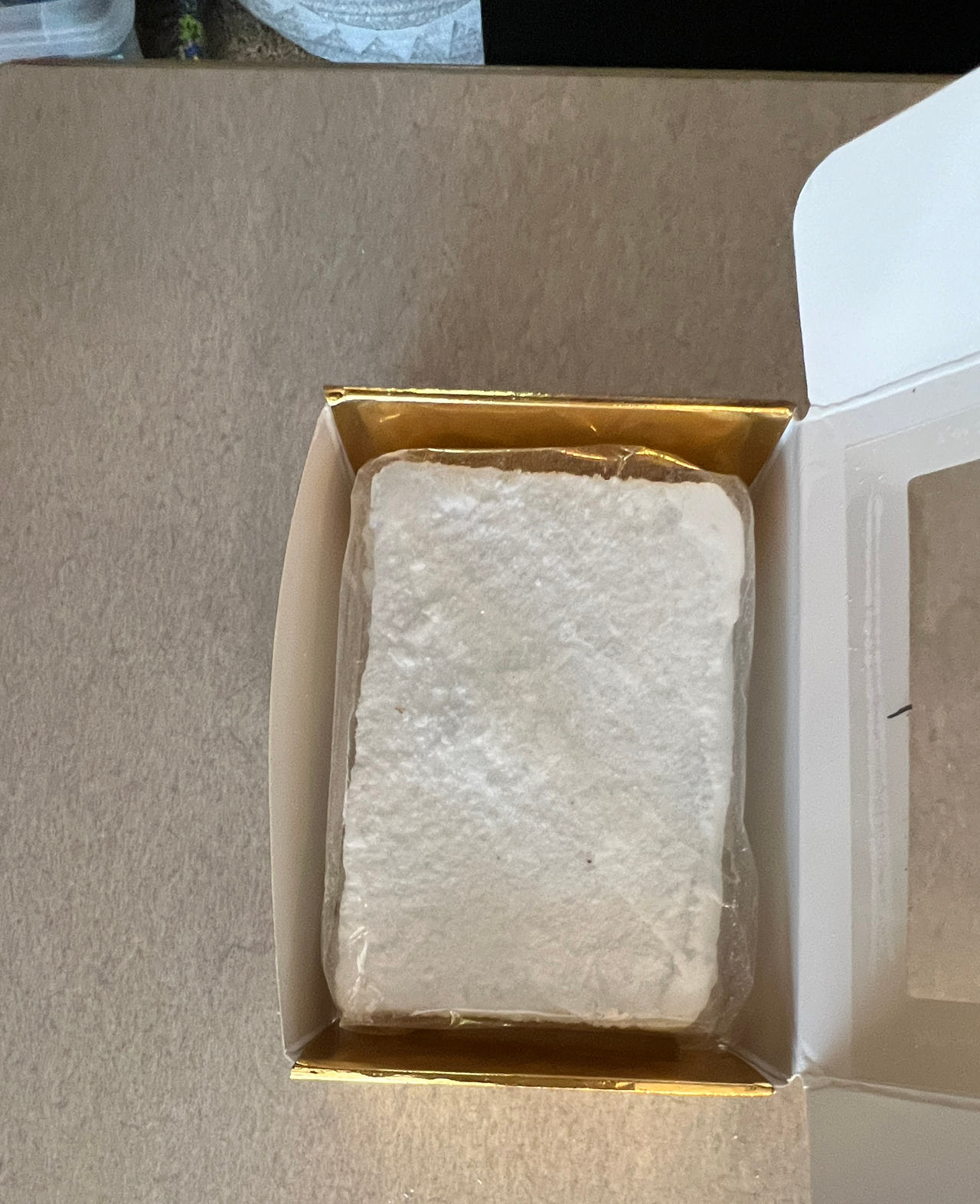 Handmade Bar Soap in Gold Gift Box 110 grams
