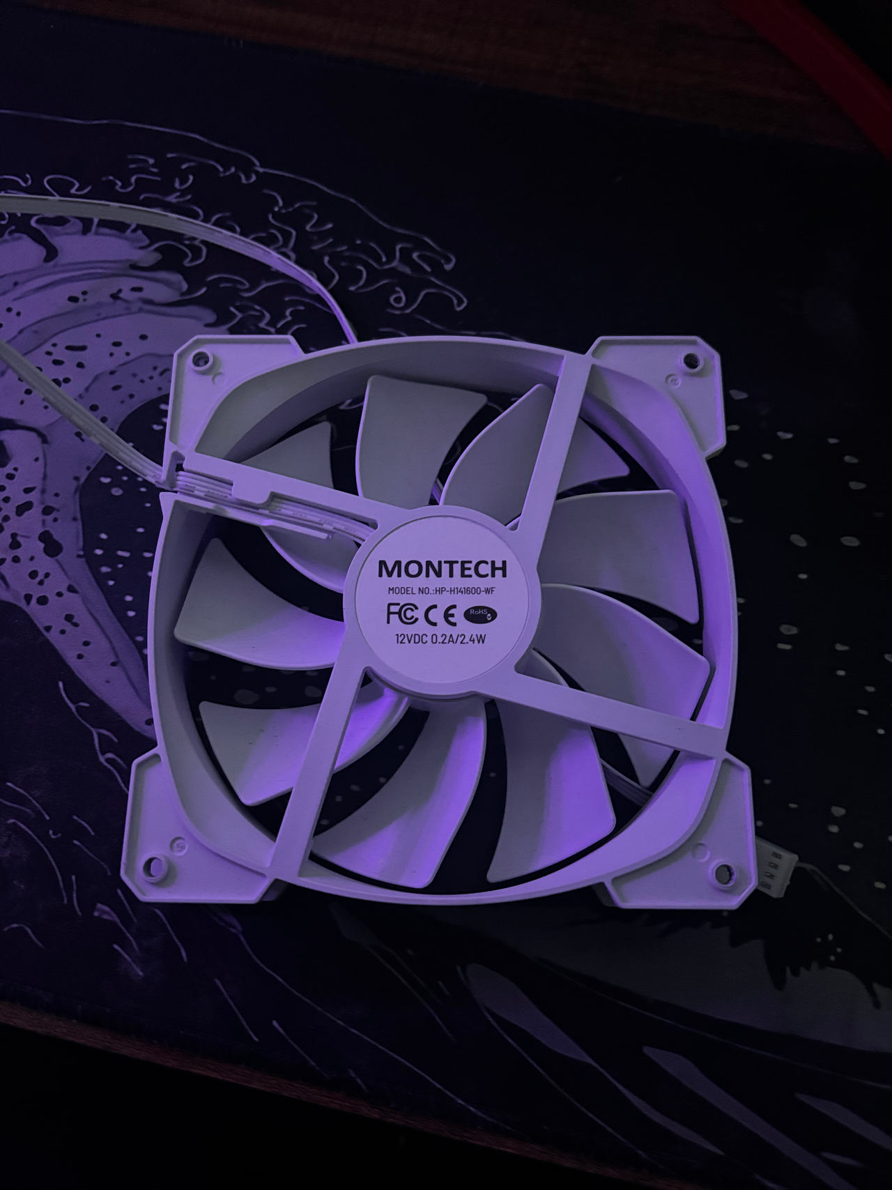 Montech HP-H141600-WF 140mm Case Fan