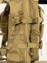 Hannibal Tactical Hydration Backpack with CamelBak Bladder Tan MOLLE - Image 4
