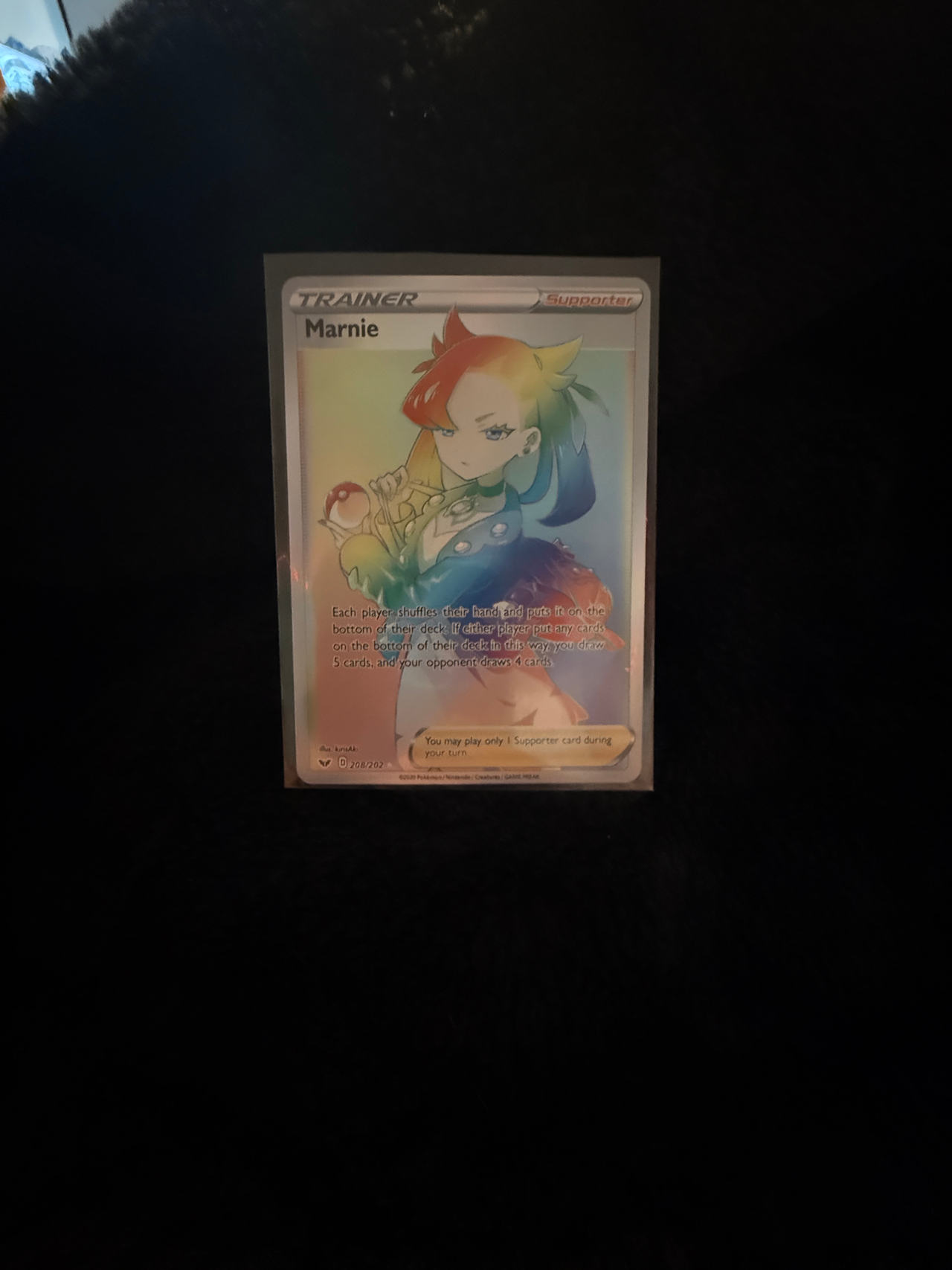 Pokémon TCG Marnie Trainer Card