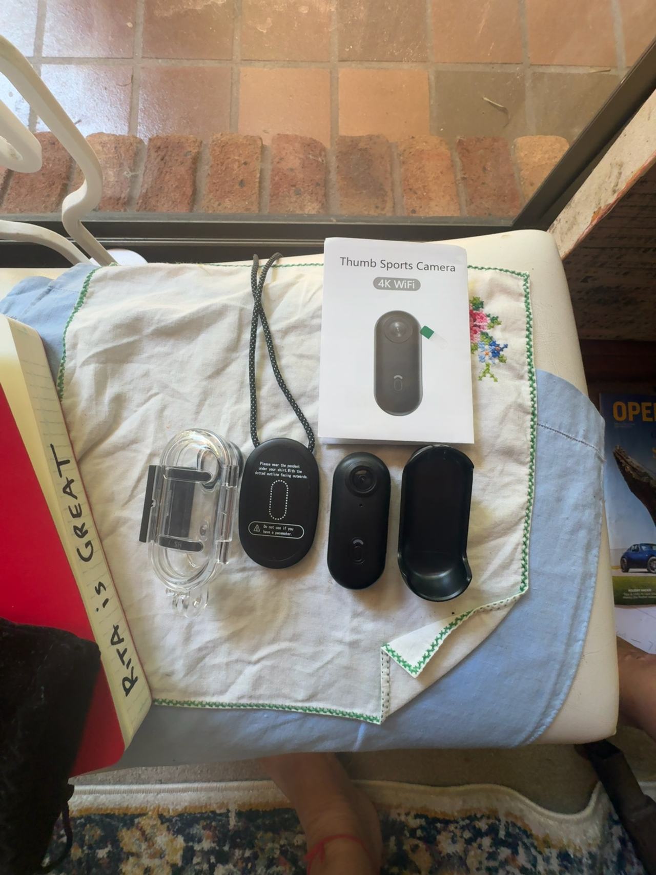 Varnock 4K Pocket Thumb Action Camera