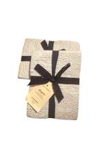West Elm Matelasse Standard Sham Pair - Image 1