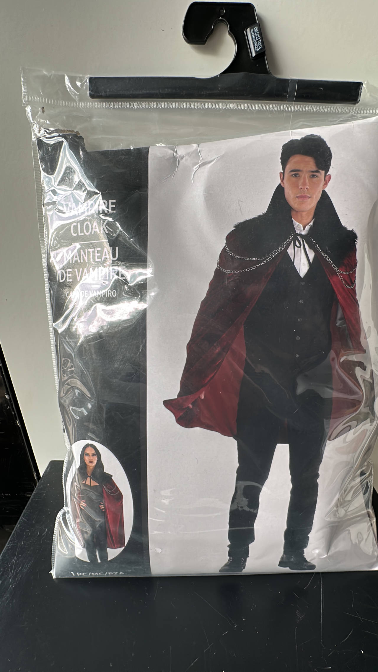 Vampire Cloak Halloween Costume