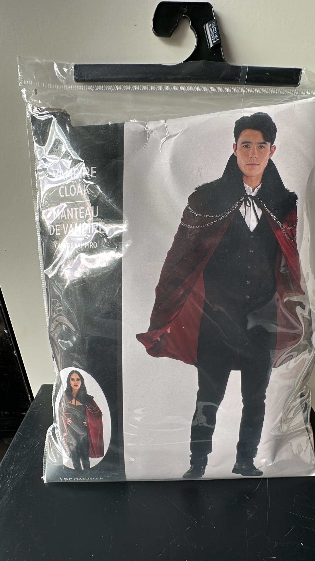 Vampire Cloak Halloween Costume
