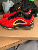 Nike Air Max 720 Red Gold Black size 8.5 - Image 1