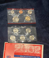 2002 United States Mint Uncirculated Coin Set - Image 1