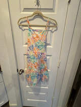 Cat & Jack Girls' Tie-Dye Tiered Knit Dress - Image 1