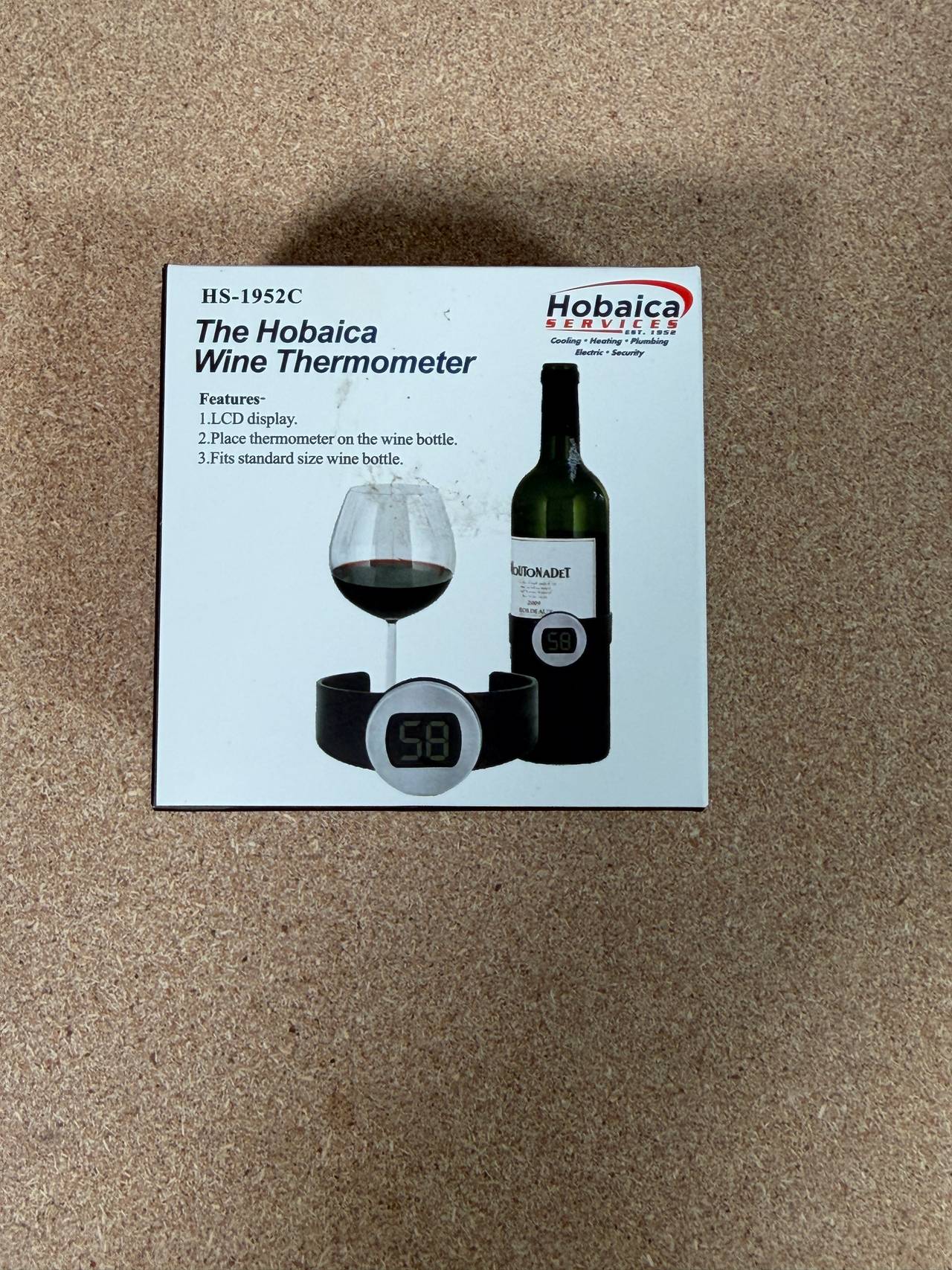 Hobaica Wine Thermometer HS-1952C