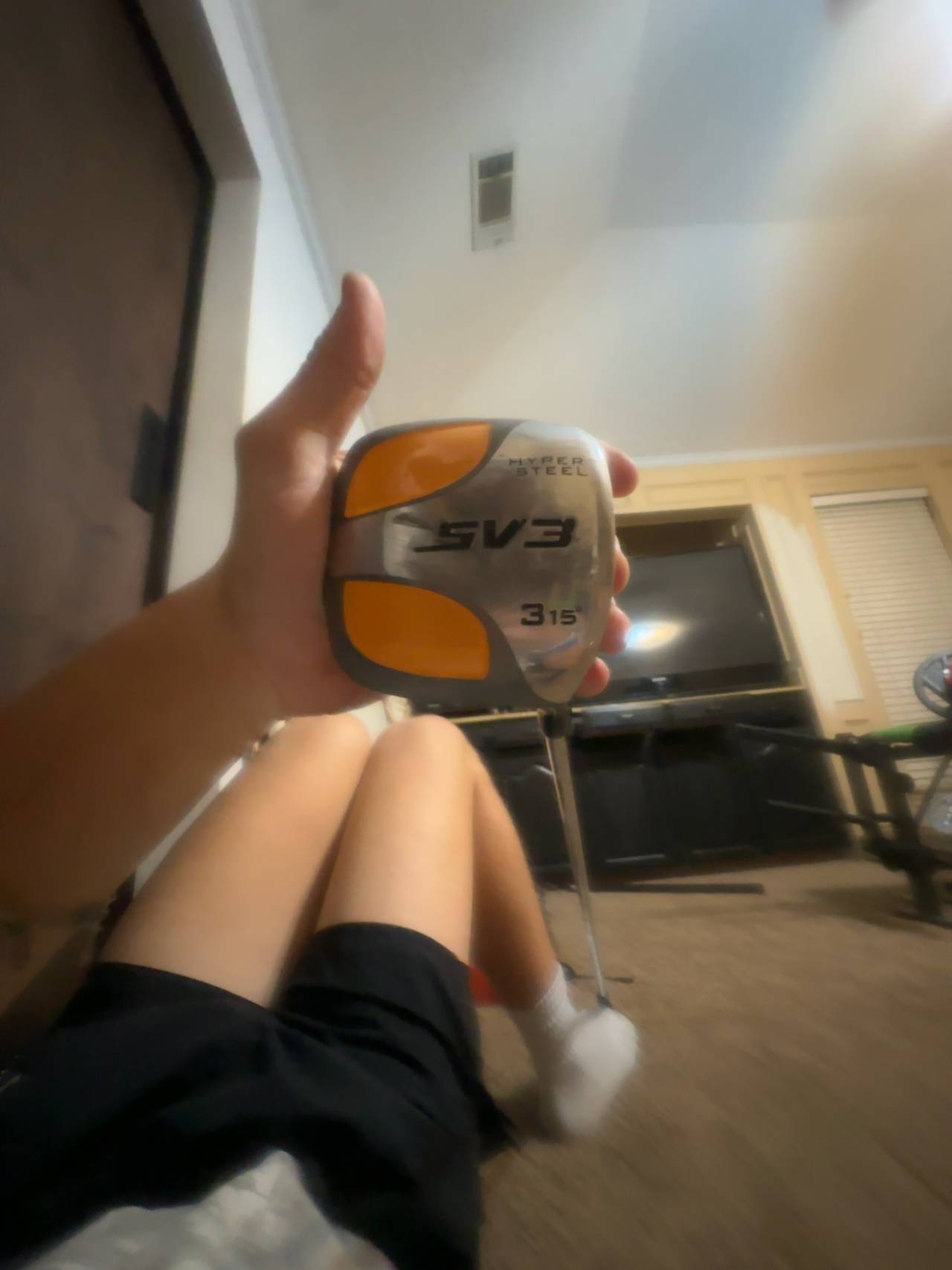  Hyper Steel Yellow Square Fairway Wood