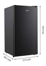 NEW Galanz Single Door Compact Refrigerator 3.3 cu ft Black - Image 6