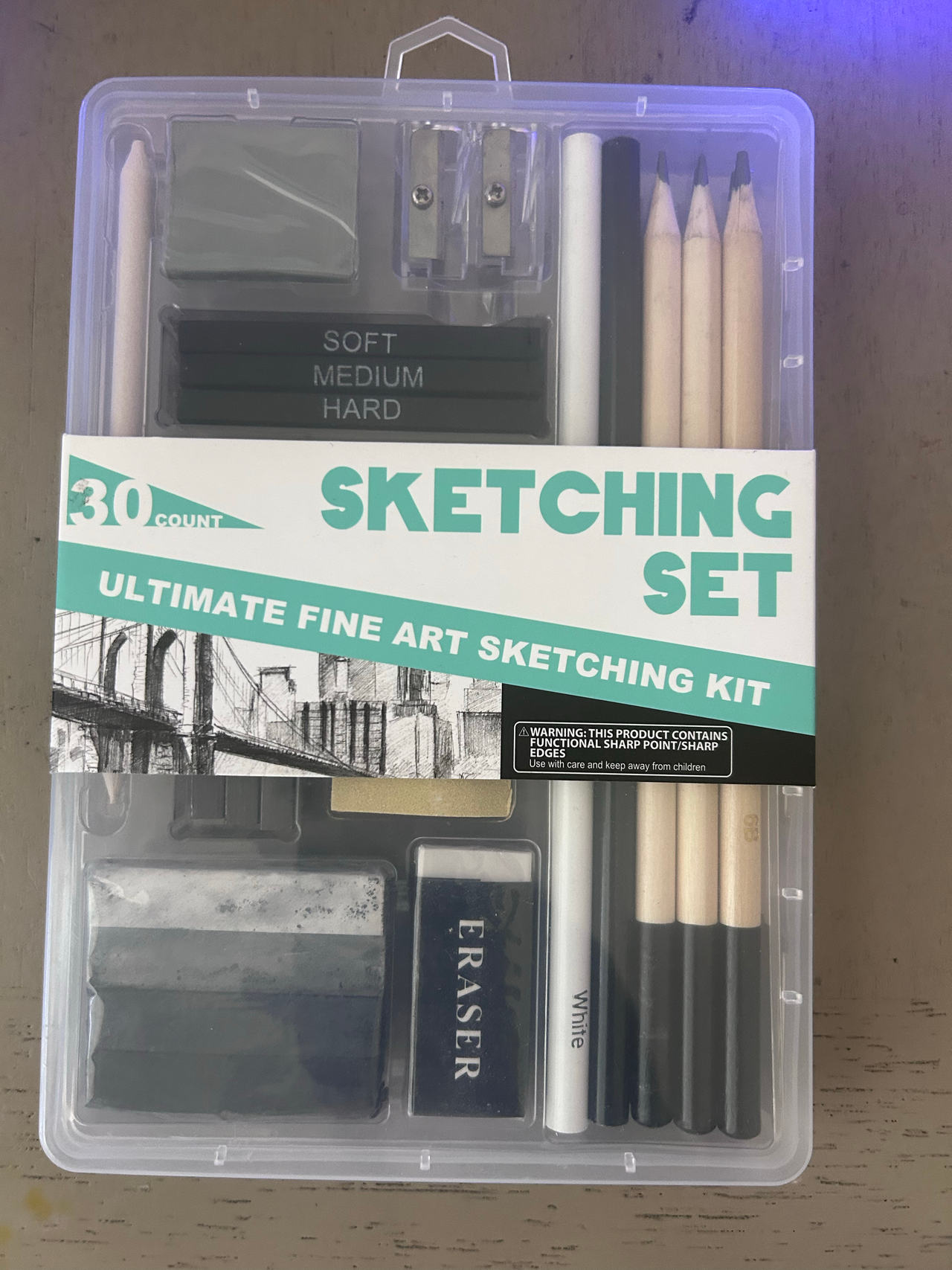 Art 101 30 Count Ultimate Fine Art Sketching Kit